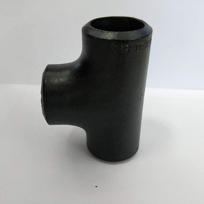 فیتینگ لوله ASME B16.9 Equal Cross CS 48 اینچی ASME B16.47 BW با رنگ مشکی
