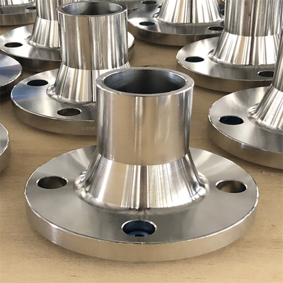 فلنج های لوله گردنی جوش Astm SUS 316Ti UNS S31635 FF RF RTJ فولاد ضد زنگ 1.4308 Wn فلنج