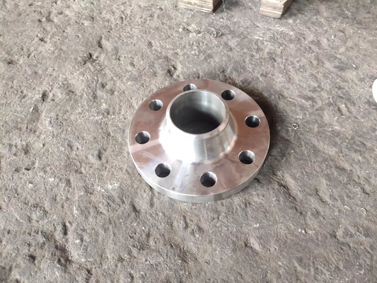 فلنج فولادی کربنی فولاد گالوانیزه فلنج گردن جوشکاری شده RTJ 1/4 اینچ