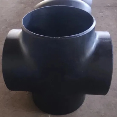اتصالات لوله فولادی کربنی ASME B16.9 A234WPB بدون درز لوله اتصال متقاطع