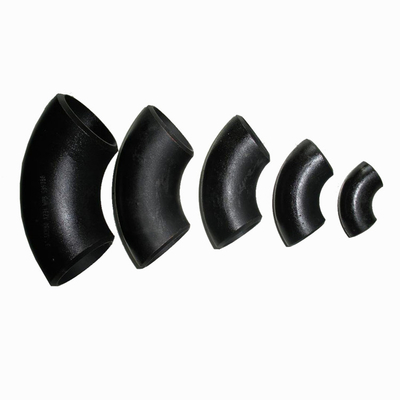 زانویی فولاد کربنی DN100 90 درجه 2 اینچ 45 درجه Q235B Q235 شعاع بلند