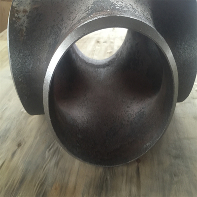 سه راهی فولادی کربنی DIN DN 15 برابر با ASTM A234 WPB Sch 80 Butt Weld Reducing سه راهی