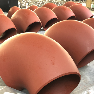 زانویی لوله جوش لب به لب 4 اینچ 30 درجه ASME B16.28 ASTM A815 Duplex 2507 WPS32750