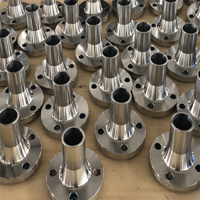 ANSI 6 اینچ 8 اینچ فلنج گردن جوش فولاد کربنی 150LBS DN10 - DN800
