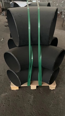 60 90 45 درجه کاهش دهنده زانویی فولاد آلیاژی کربن فولاد بدون درز 3 اینچ Sch 10
