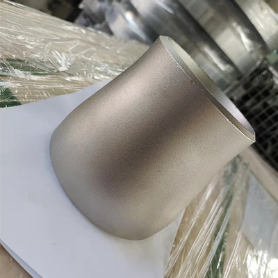 ASME B16.9 فولاد ضد زنگ زانویی خمیدگی 90 درجه با شعاع بلند 45 درجه