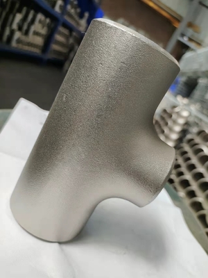 سه راهی فولادی کربن فورج BS ASTM A105 کلاس 3000 برابر ISO9001