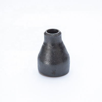 اتصالات کاهش دهنده فولاد کربنی A420 WPL6 WPHY60 اتصالات کاهش دهنده لوله مشکی Sch 80