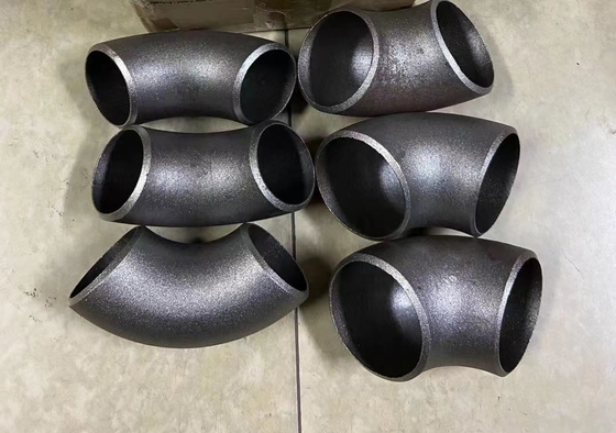 فولاد کربنی زانویی جوش لب به لب API5l 45 و 90 درجه