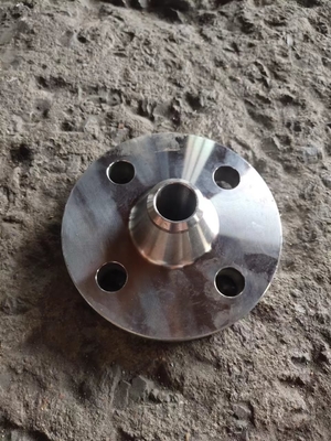 فلنج فولادی کربنی فولاد گالوانیزه فلنج گردن جوشکاری شده RTJ 1/4 اینچ