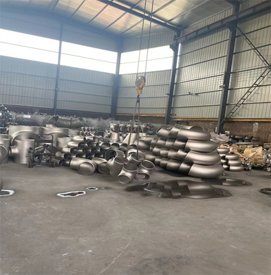 اتصالات لوله فولادی Asme B16.9 کربن زانویی 90 درجه 45 درجه A234 Wpb