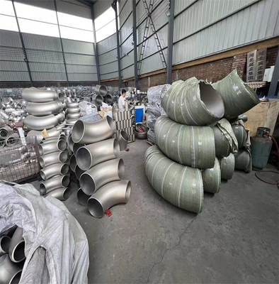 جوش 1.5 اینچ 90 درجه 4 اینچ فولاد ضد زنگ DN25 IDF Sanitary SS304 Welding