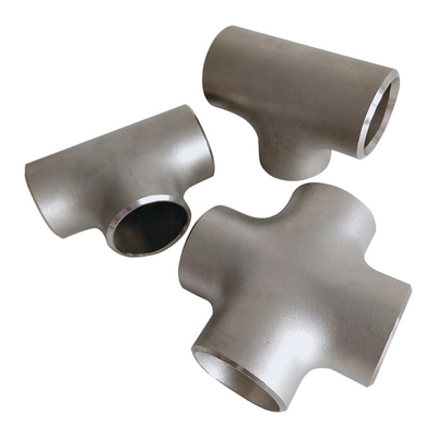 St37 DN8 Ebow Tee Pipe Fitting Carbon Steel Butt Welding BS 1965 Weld Fittings