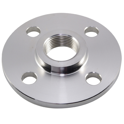 فلنج لوله رزوه ای فولادی ضد زنگ ANSI 150LB TP316L برای خط لوله