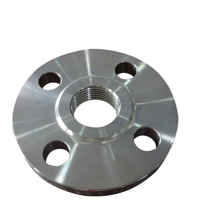 فلنج لوله رزوه ای فولادی ضد زنگ ANSI 150LB TP316L برای خط لوله