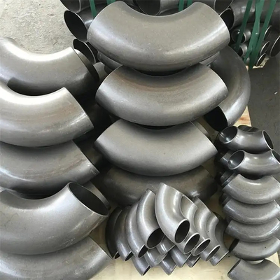 Sch 80 1.5 90 درجه زانویی فولادی 4 اینچ خم A403 4D 5D 6D 7D