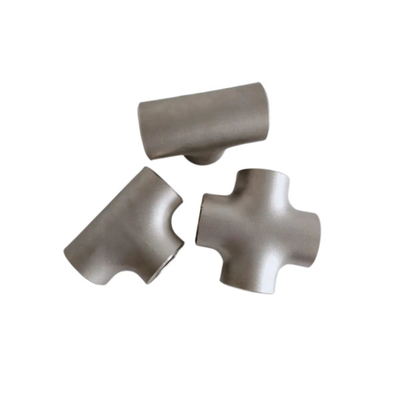 سرویس OEM متقاطع لوله فولادی سه راهی فولادی ضد زنگ ASME B16.9 WP321 / 347