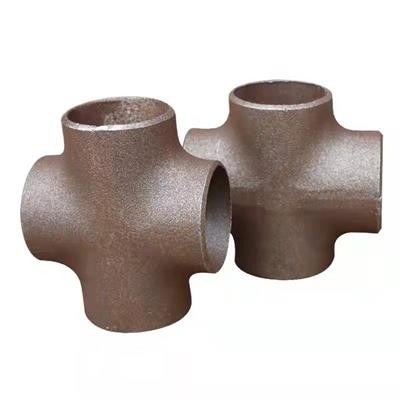 اتصالات لوله فولادی کربنی ASME B16.9 A234WPB بدون درز لوله اتصال متقاطع