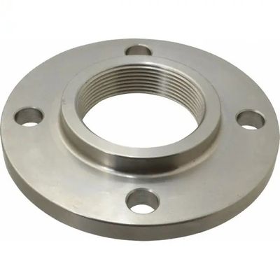 آهنگری A105N فولاد کربنی صورت برجسته NPT / فلنج رزوه ای BSPT ASME B16.5