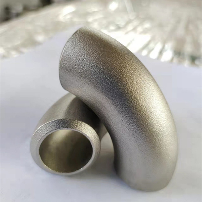 فولاد کربنی Sch40 زانویی 90 درجه ASME B16.9 ASTM A234 Wpb